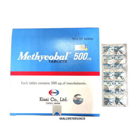 Methycobal 500mcg Mecobalamin Tablet 50x10's