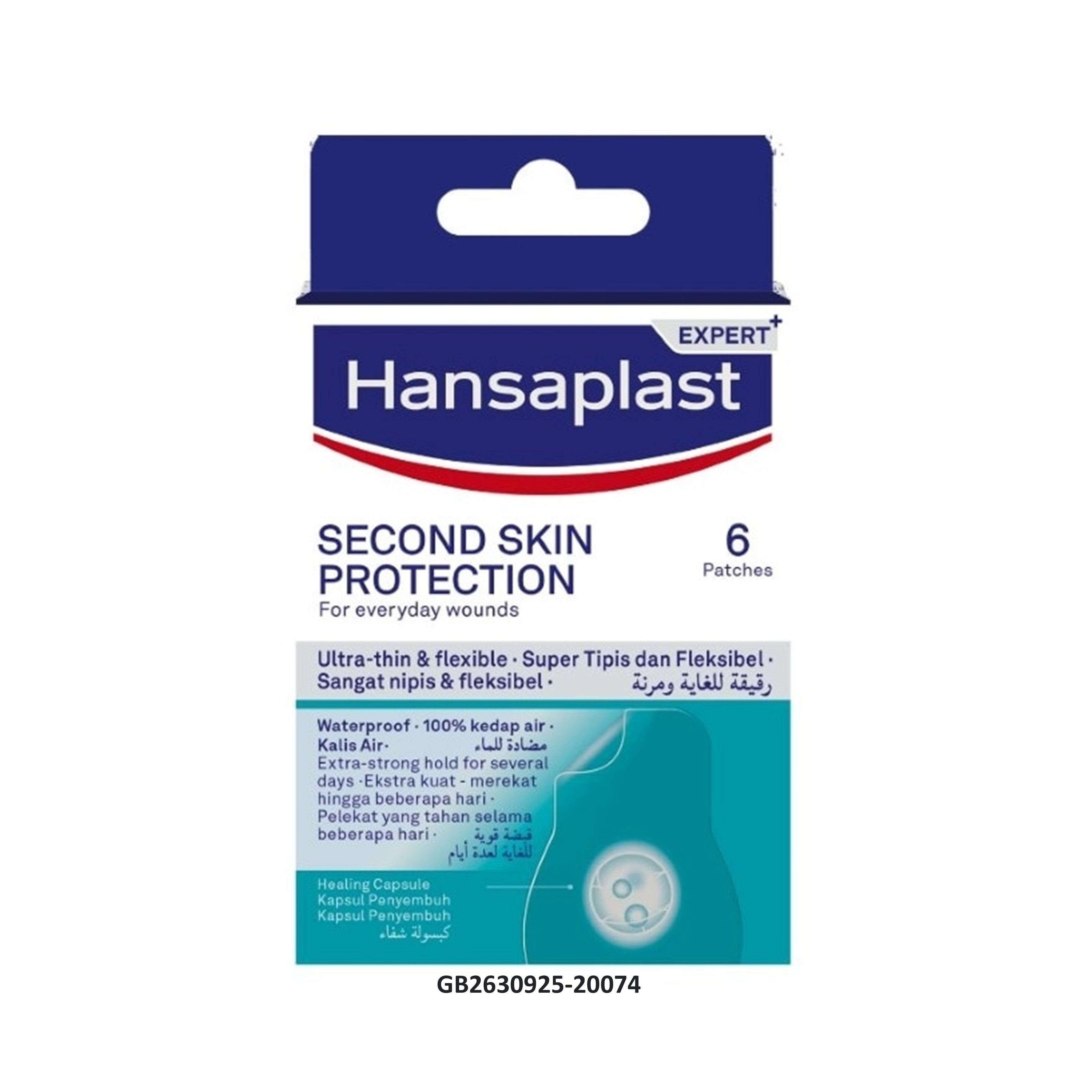 Hansaplast Second Skin Protection For Everyday Wounds 6's