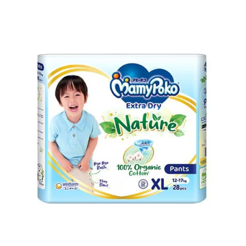 MamyPoko Extra Dry Nature Pants Size XL 28's (12-17kg)