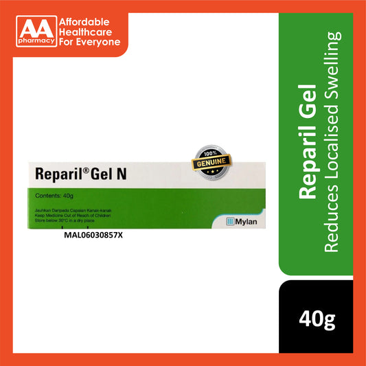 Reparil Gel N 40g - Reduces Inflammation & Swelling