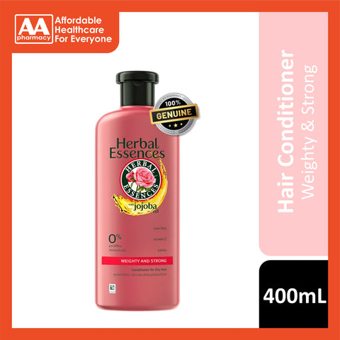 Herbal Essences (Rosehip and Jojoba - Weighty and Strong) Conditioner 400mL (With Camellia Hot Oil)