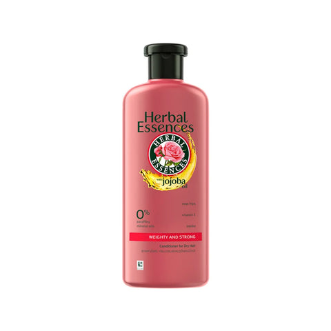 Herbal Essences (Rosehip and Jojoba - Weighty and Strong) Conditioner 400mL (With Camellia Hot Oil)