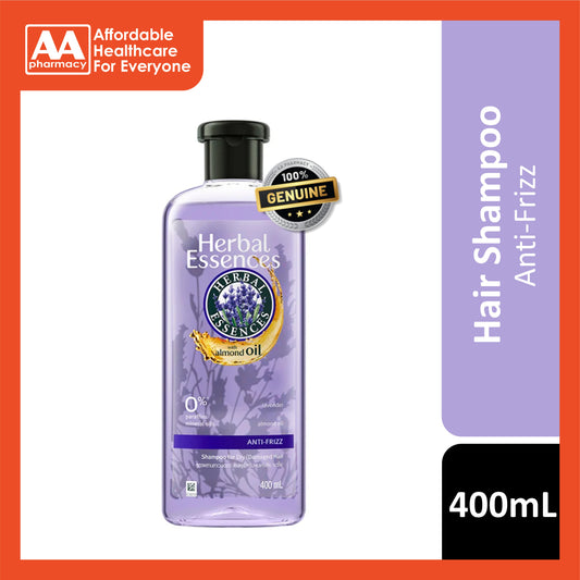 Herbal Essences (Lavender and Almond Oil - Anti-Frizz) Shampoo 400mL (With Almond Oil)