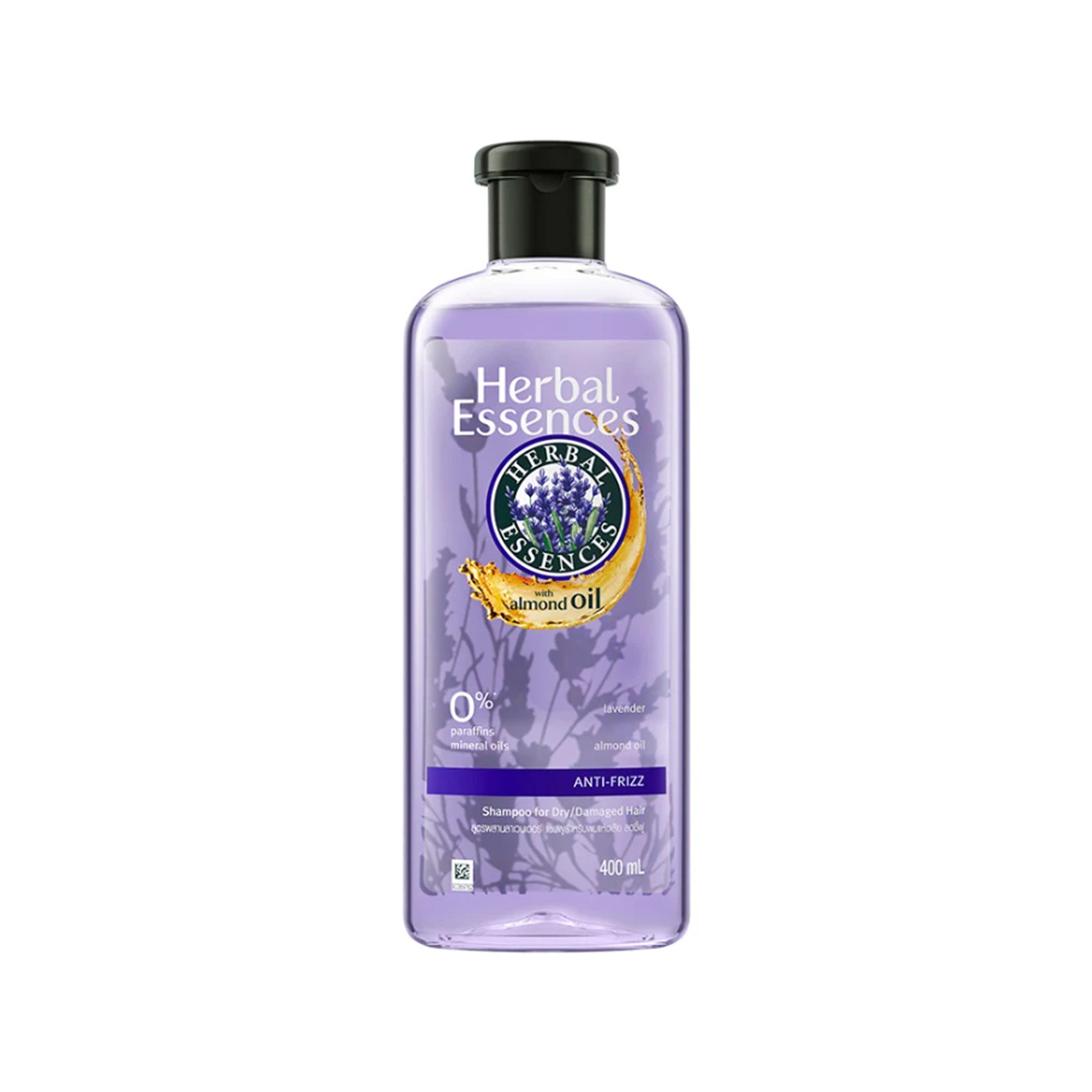 Herbal Essences (Lavender and Almond Oil - Anti-Frizz) Shampoo 400mL (With Almond Oil)