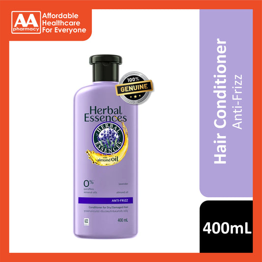 Herbal Essences (Lavender and Almond Oil - Anti-Frizz) Conditioner 400mL (With Almond Oil)