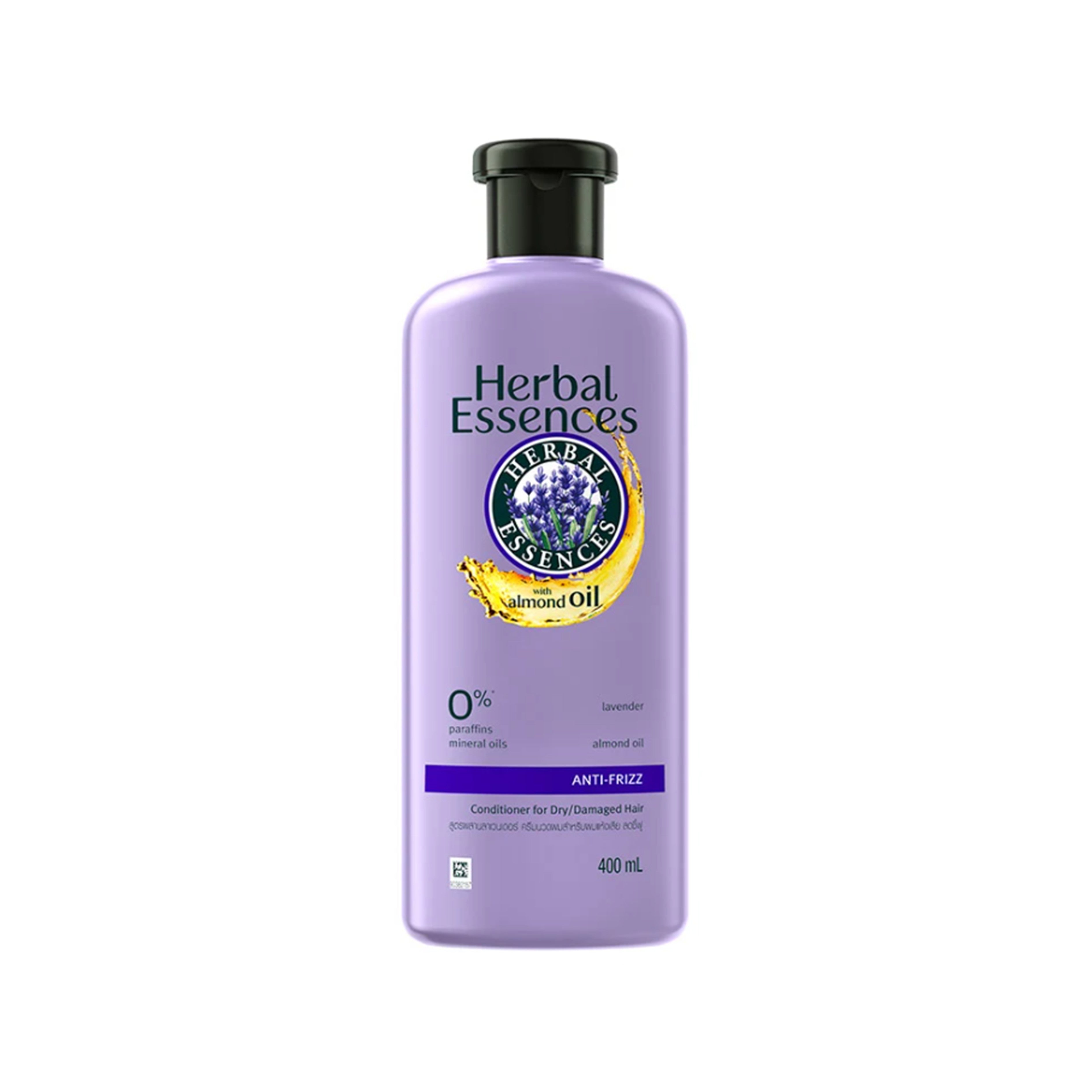 Herbal Essences (Lavender and Almond Oil - Anti-Frizz) Conditioner 400mL (With Almond Oil)