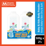 Johnson's Cornstarch Baby Powder (Classic) 500gx2's [Twinpack]