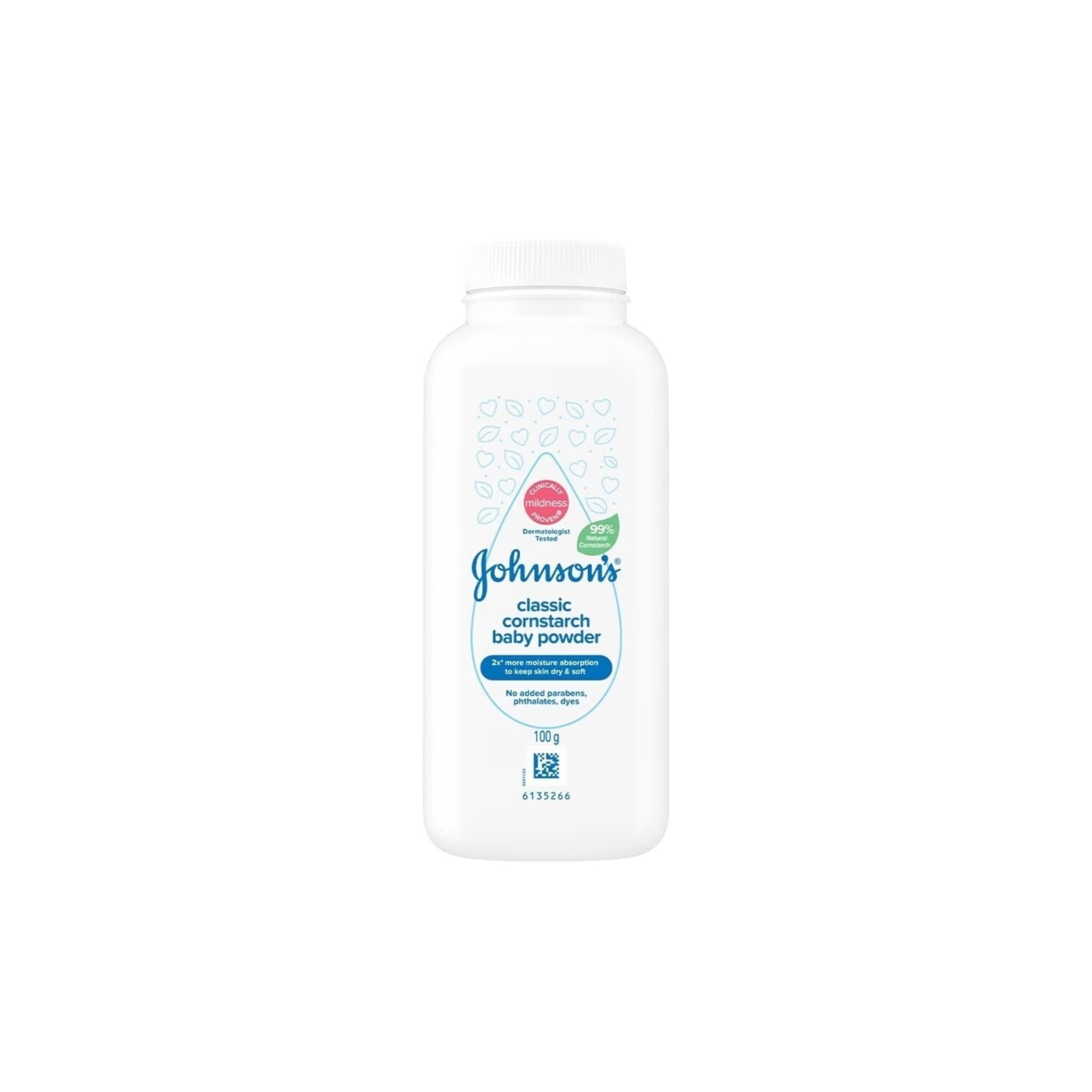 Johnson's Cornstarch Baby Powder (Classic) 100g