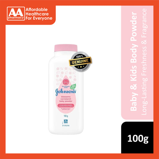 Johnson's Cornstarch Baby Powder (Blossoms) 100g