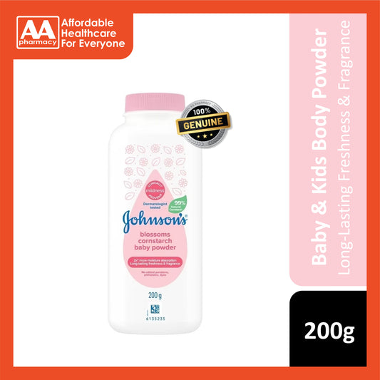 Johnson's Cornstarch Baby Powder (Blossoms) 200g