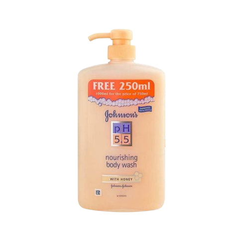 Johnson's pH5.5 Nourishing Body Wash with Honey 1000mL