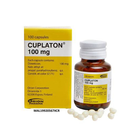 Cuplaton 100mg (Dimethicone) Capsule 100's