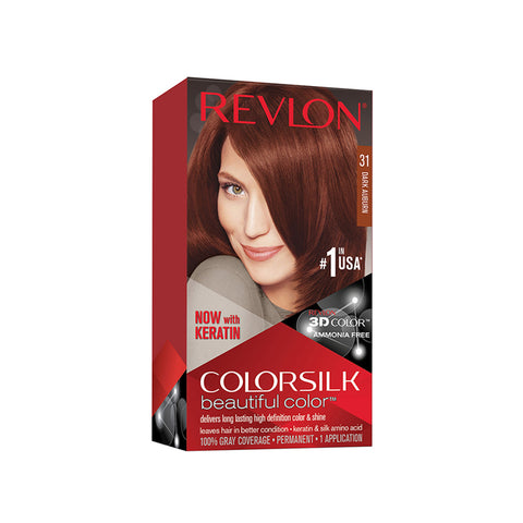 Revlon ColorSilk Beautiful Color 31 Dark Auburn