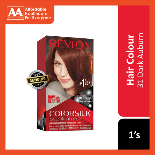Revlon ColorSilk Beautiful Color 31 Dark Auburn