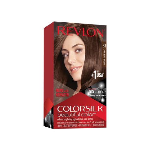 Revlon ColorSilk Beautiful Color 33 Dark Soft Brown