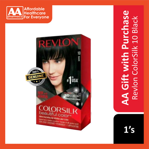 [NOT FOR SALE] AA FG: Revlon ColorSilk Beautiful Color 10 Black