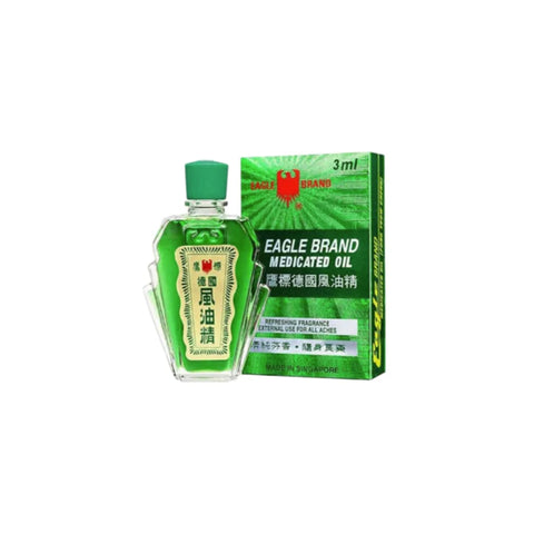 Eagle Brand Medicated Oil 3mL (Relief of Minor Aches and Pains)