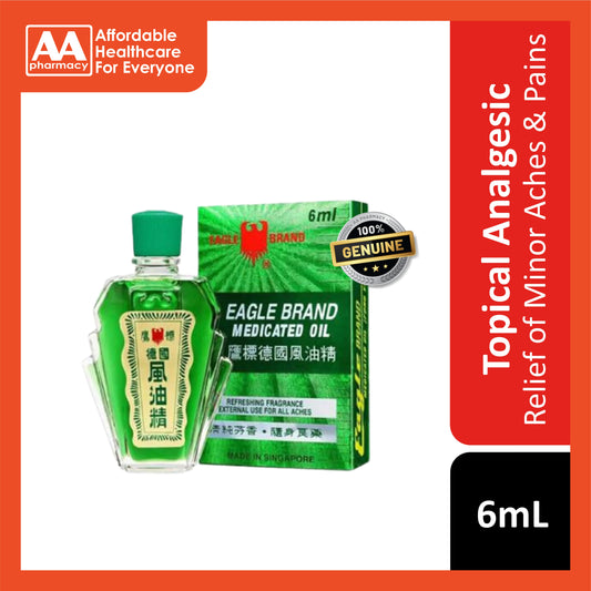 Eagle Brand Medicated Oil 6mL (Relief of Minor Aches and Pains)