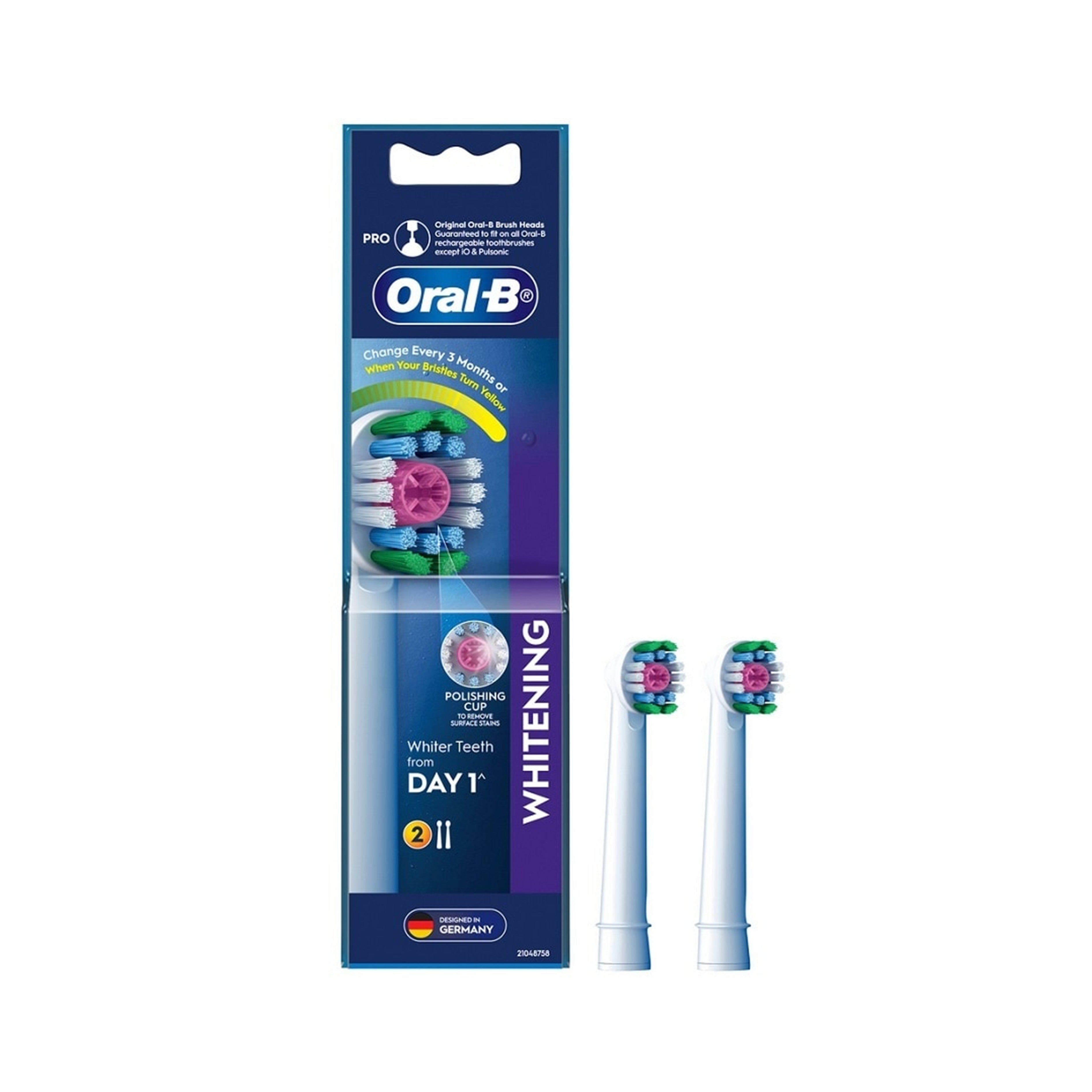 Oral-B (Whitening) Replacement Brush Head 2's