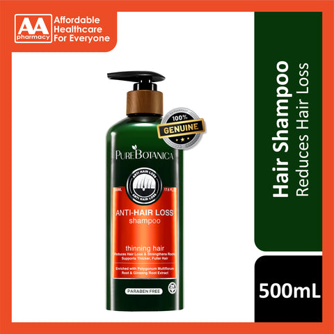 PureBotanica Anti-Hair Loss Shampoo 500mL