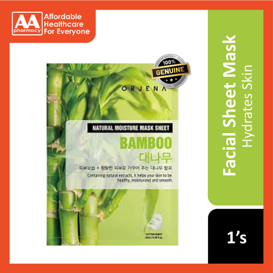Orjena Natural Moisture Mask Sheet (Bamboo) 1's