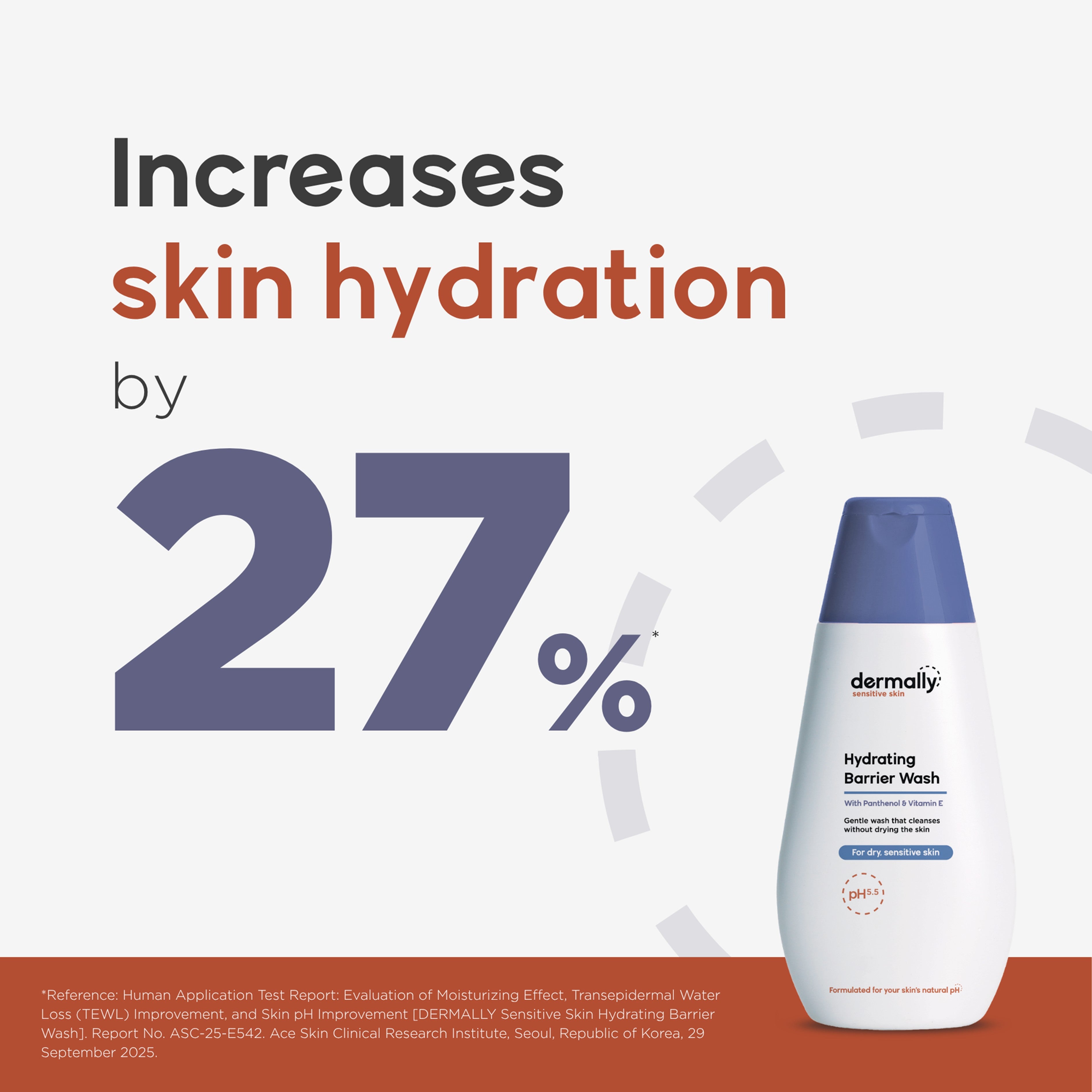 Dermally Sensitive Skin Hydrating Barrier Wash 70mL
