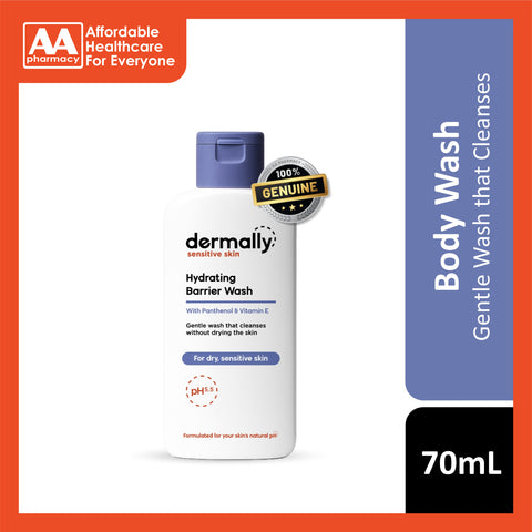 Dermally Sensitive Skin Hydrating Barrier Wash 70mL