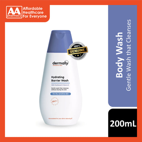 Dermally Sensitive Skin Hydrating Barrier Wash 200mL