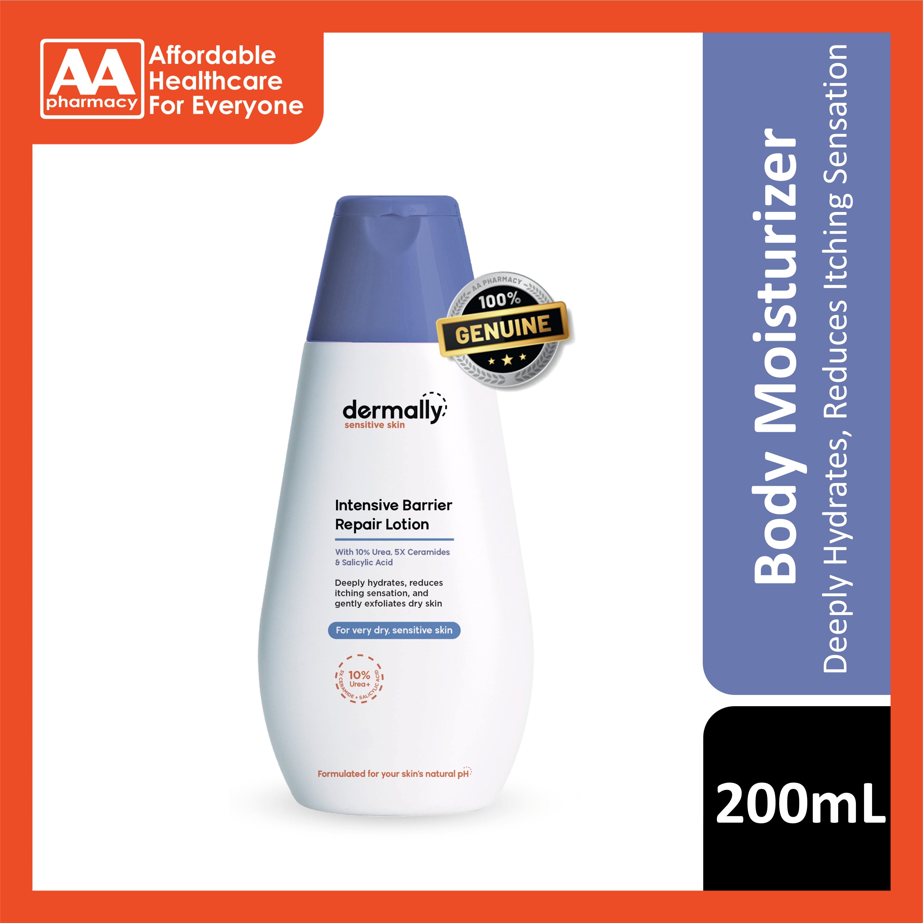 Dermally Sensitive Skin Intensive Barrier Repair Lotion 200mL