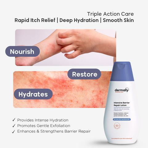 Dermally Sensitive Skin Intensive Barrier Repair Lotion 200mL