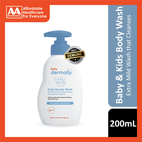 Baby Dermally Daily Gentle Wash 250mL