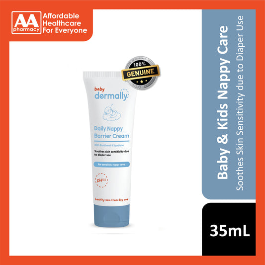 Baby Dermally Daily Nappy Barrier Cream 35mL