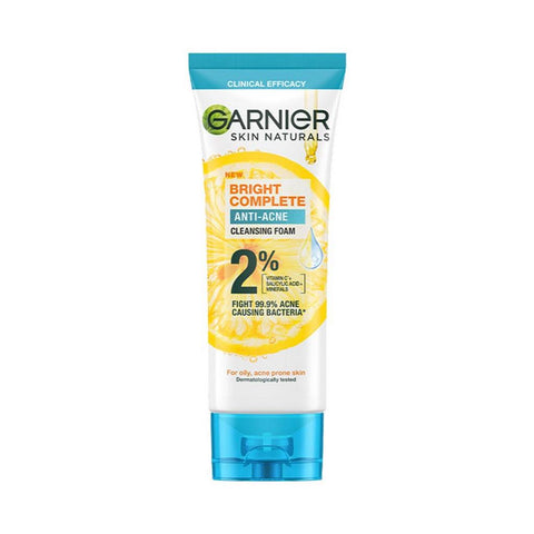 Garnier Bright Complete 3-In-1 Anti Acne Foam 100 mL