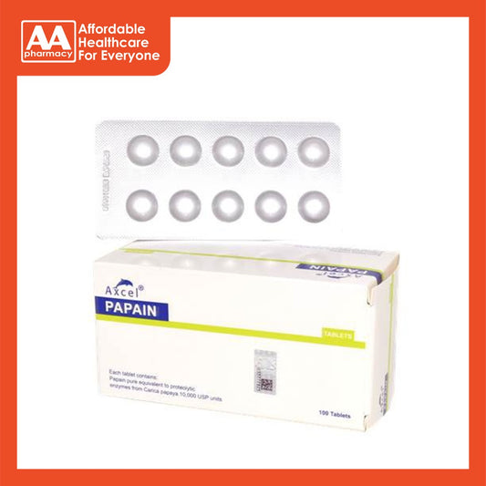 Axcel Papain Tablet (100's)