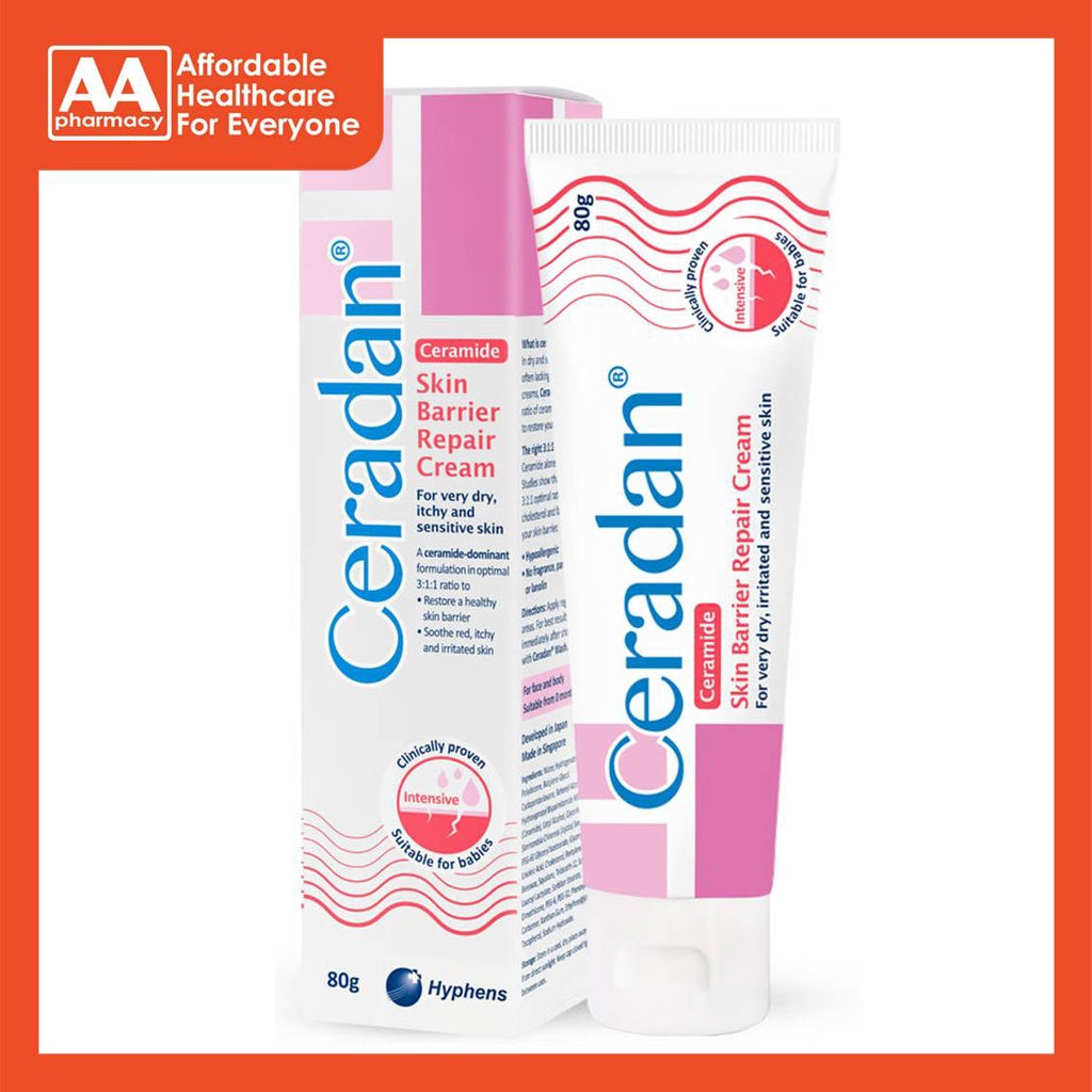 Ceradan Skin Barrier Repair Cream 80g – AA Pharmacy