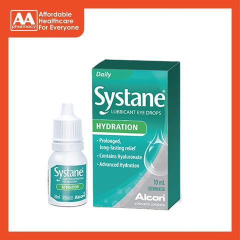 Systane Hydration Lubricant Eye Drops (Bottle 10mL/ Ud 0.7mLx30 Vials)
