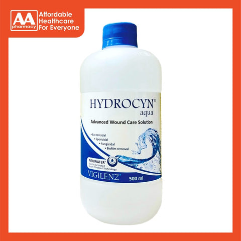 Hydrocyn Aqua Wound Care (100mL/250mL/500mL)