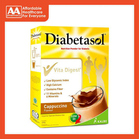 Diabetasol Nutrition Powder (Cappuccino) 600g