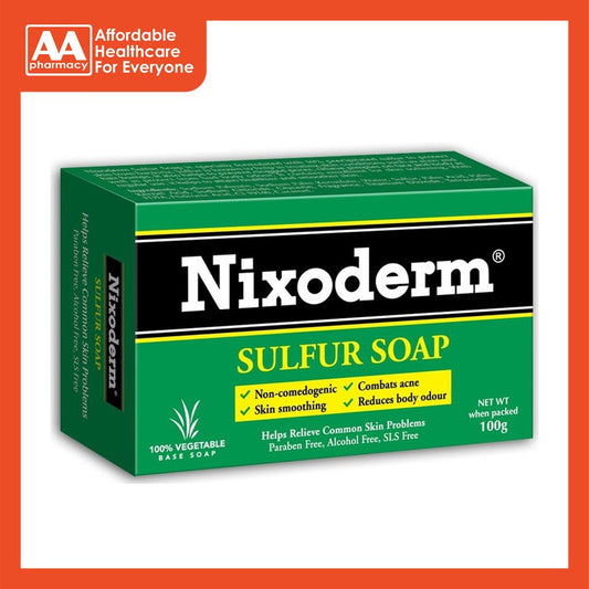 Nixoderm Sulphur Soap Bar 100g