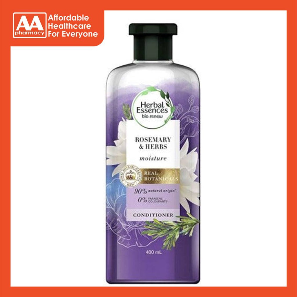 Clairol Herbal Essences Moisture Rosemary & Herbs Conditioner 400mL ...