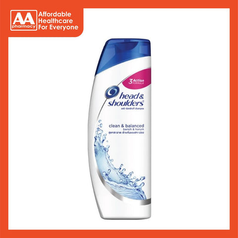 Head & Shoulders Clean & Balanced Shampoo 330mL