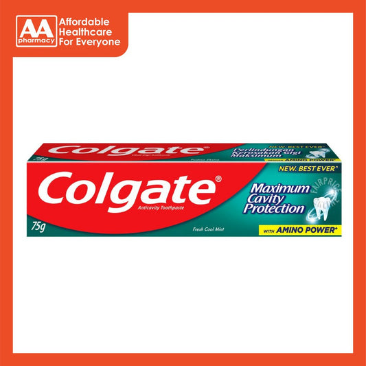 Colgate Cavity Protection Maximum Toothpaste 75g (Fresh Cool Mint)