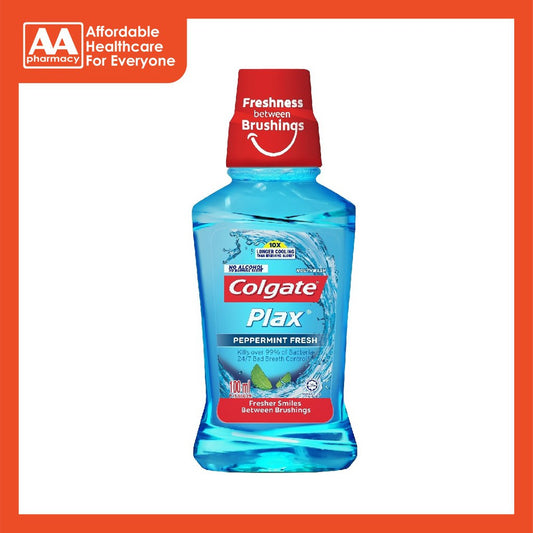 Colgate Plax Mouthwash & Rinses (2x750mL) Twinpack (Peppermint)