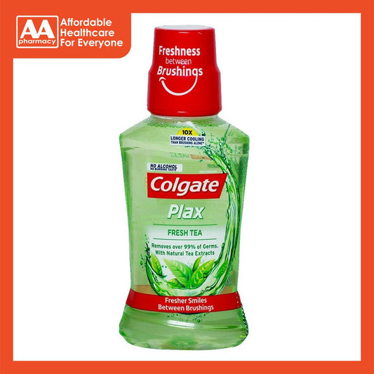 Colgate Plax Mouthwash & Rinses (2x750mL) Twinpack (Fresh Tea)