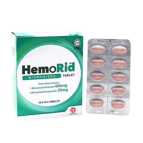 HemoRid Micronised Tablet (10X10's)
