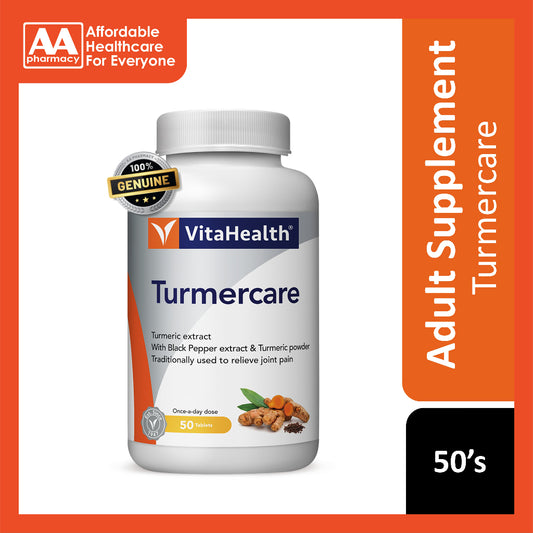 Vitahealth Turmercare Tablets 50's