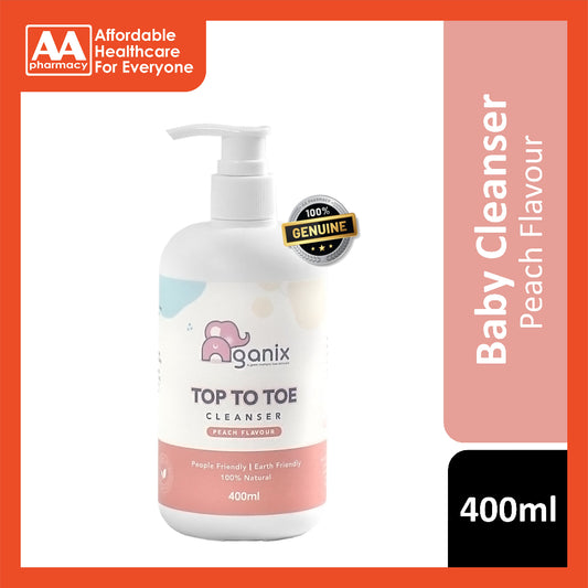 Aganix Top To Toe Cleanser (Peach) 400mL