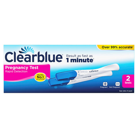 Clearblue Rapid Detection Pregnancy Test 2's