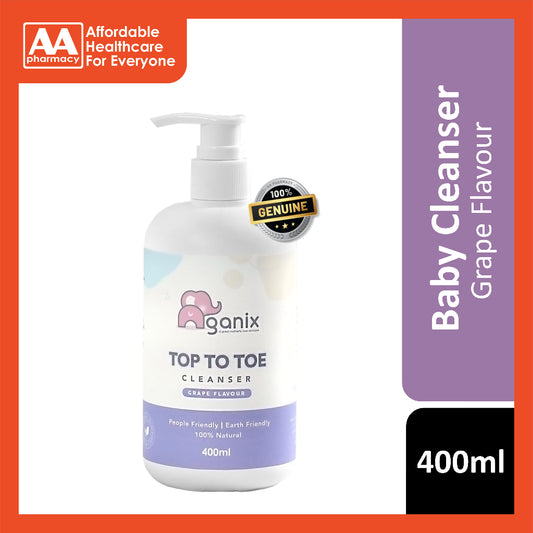 Aganix Top To Toe Cleanser (Grape) 400mL
