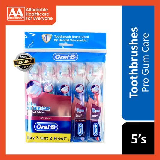 Oral-B Ultra Thin Pro Gum Care Toothbrushes B3F2